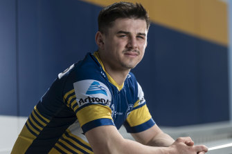 Reed Mahoney is considered by many at Parramatta as a future club captain.
