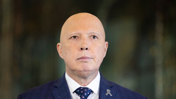 Opposition Leader Peter Dutton. 