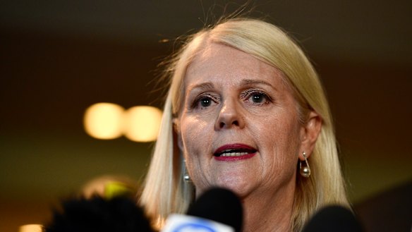 Federal Industry Minister Karen Andrews urged insurers to be part of the solution in the building industry crisis.