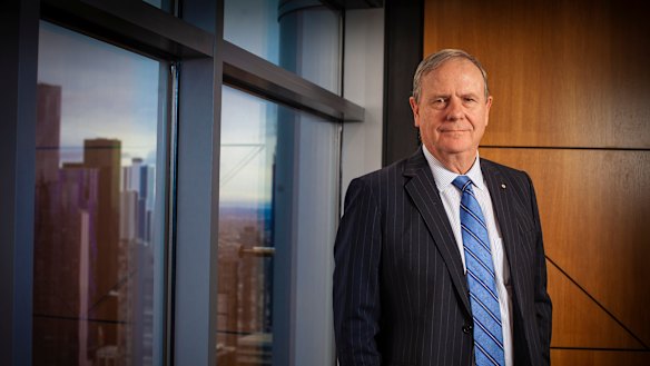 Future Fund chairman Peter Costello distanced himself from BlackRock's action on climate change. 