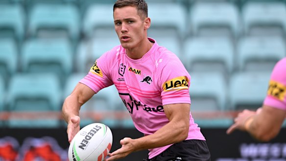 Young Penrith lock Billy Phillips.