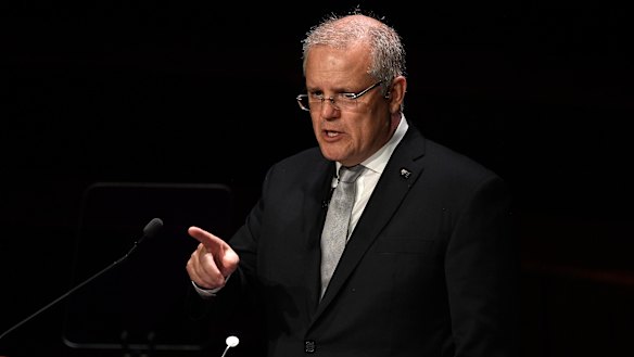 Prime Minister Scott Morrison warns of "negative globalism" as he delivers the 2019 Lowy Institute lecture.