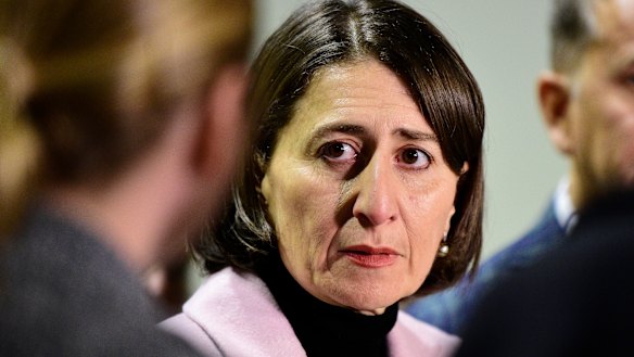 NSW Premier Gladys Berejiklian. 