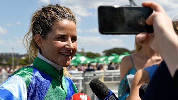 Michelle Payne was outspoken on social media this week.