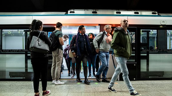 Patronage has been strong in the first months of the metro line opening.