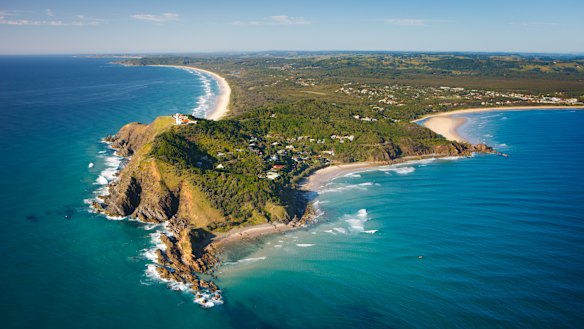 Byron Bay’s popularity soared in the past year, sending property prices higher once again.