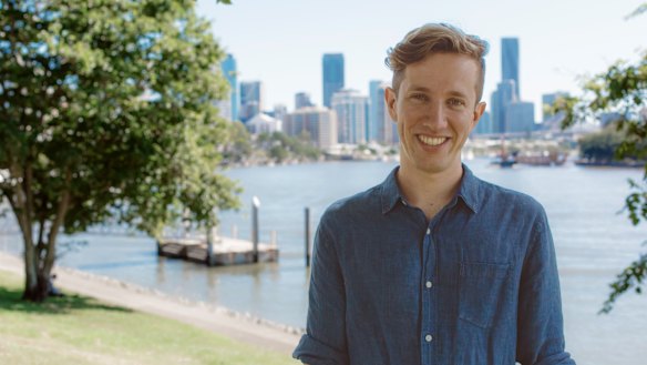 Greens candidate for Griffith Max Chandler-Mather. 