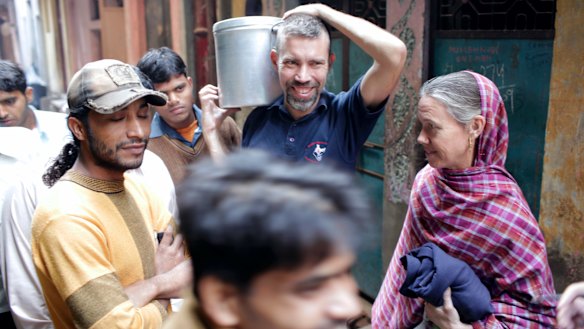 Mark and Cathy Delaney lived in an Indian slum in Delhi.