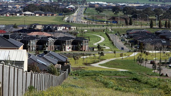 Road to recovery: Markets for new residential land are picking up.