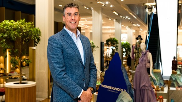 David Jones chief  Scott Fyfe: “We want to inspire experiences.”