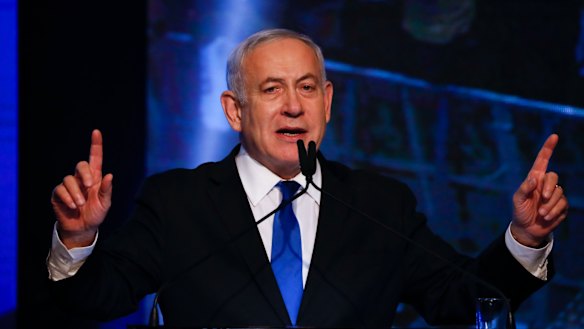 Israeli prime minister Benjamin Netanyau is struggling to keep the his job.
