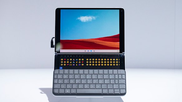 The Surface Neo, with its detachable keyboard.