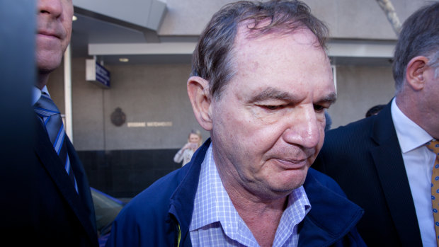 Ex-Ipswich mayor Paul Pisasale outside court in 2017.