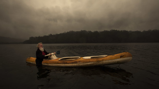 Bruce Pascoe on Genoa River.