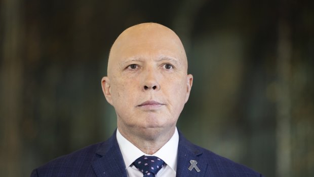 Opposition Leader Peter Dutton. 