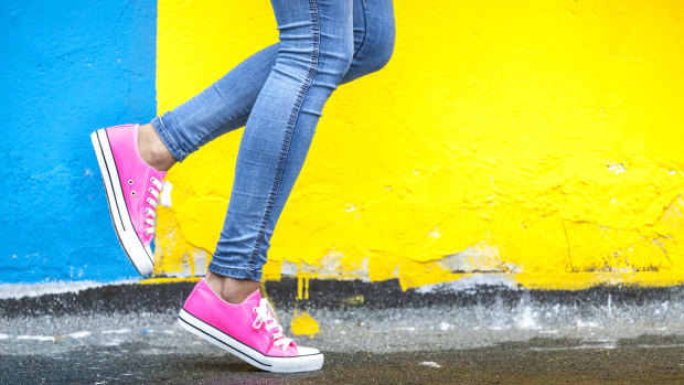Jeans and sneakers were among the top sellers online in 2019.