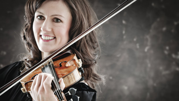Violinist Sophie Rowell made an important contribution to the Beethoven performance. 