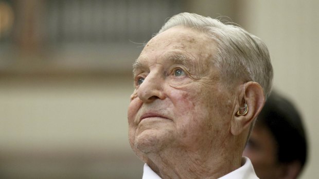 Billionaire George Soros supports liberal causes.