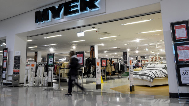 Myer is shedding 90 head office jobs as part of COVID-19 cost-cutting. 