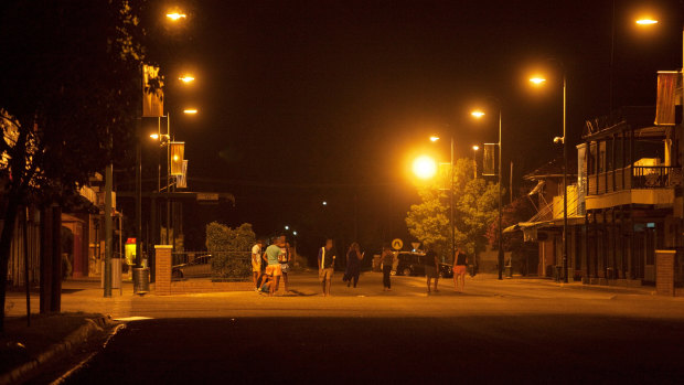 The main street of Oxley back in 2013.