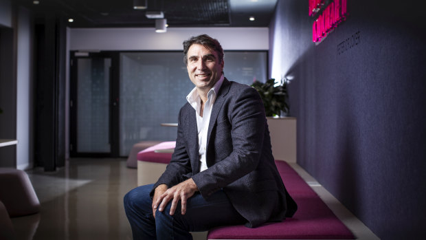 MYOB chief executive Greg Ellis said the company was looking at developing an in-house invoice finance model. 
