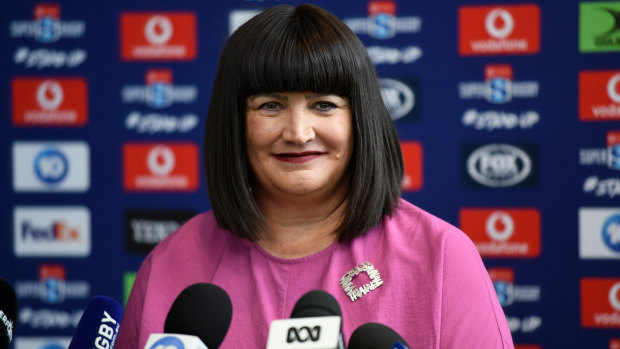 Raelene Castle believes there is interest in rugby from more than one broadcaster.
