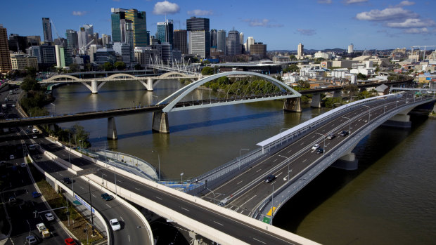 New bridges for vehicles to cross the Brisbane River are unlikley to be built.