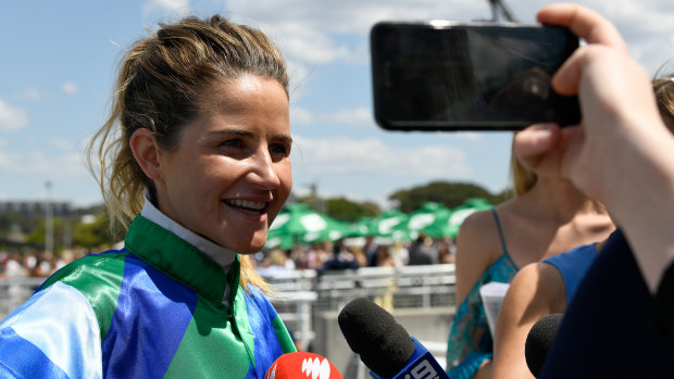 Michelle Payne was outspoken on social media this week.
