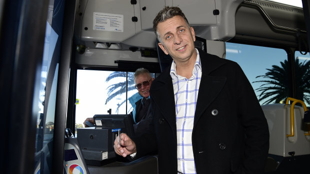 NSW Transport Minister Andrew Constance wants to electrify Sydney's bus fleet.
