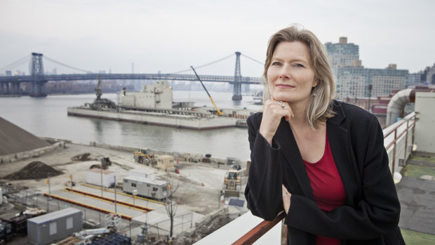 Jennifer Egan's Manhattan Beach was set in the naval yards of Brooklyn: "Place is crucial to me," she says. 