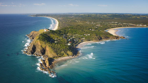 Byron Bay’s popularity soared in the past year, sending property prices higher once again.