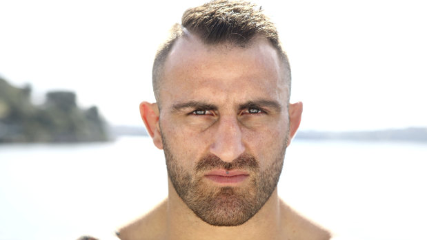 Focused: Alex Volkanovski is ready for the fight of his life in Brazil.