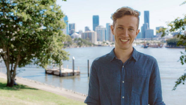 Greens candidate for Griffith Max Chandler-Mather. 