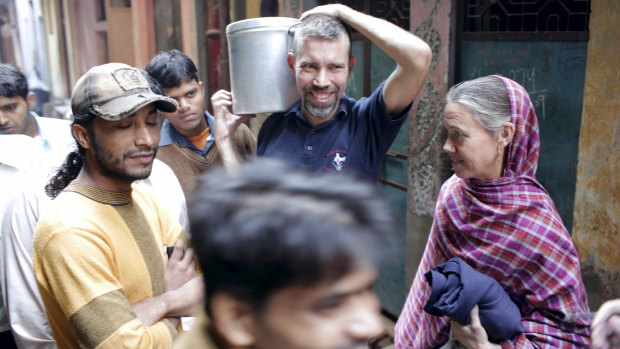 Mark and Cathy Delaney lived in an Indian slum in Delhi.