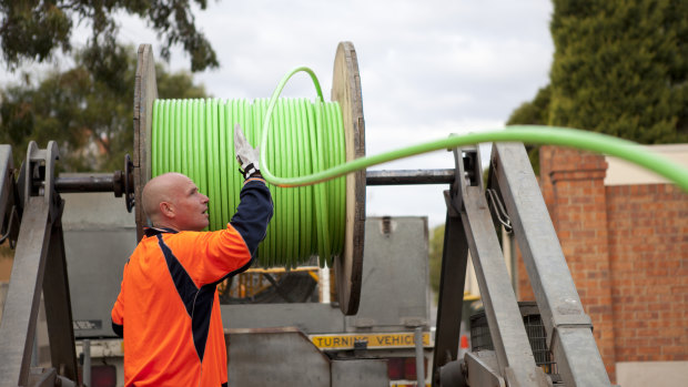 After 10 years about 99 per cent of the nation's premises are able to connect to the NBN.