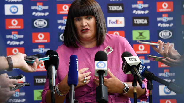 Rugby Australia CEO Raelene Castle wants to test the market before negotiating a deal for the TV rights.