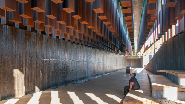 National Memorial for Peace and Justice, Montgomery, Alabama. MASS Design Group (2018). 