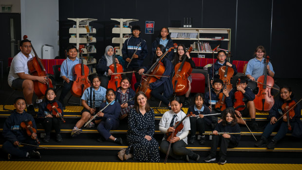 Funds needed: Crashendo offers free instruments, tuition and participation in an orchestra to children aged seven to 16.