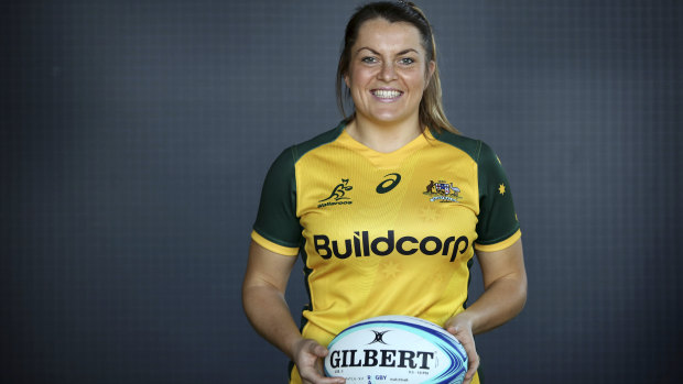 Grace Hamilton made her debut in 2016 after picking up rugby on university exchange in the United States. 