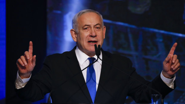 Israeli prime minister Benjamin Netanyau is struggling to keep the his job.