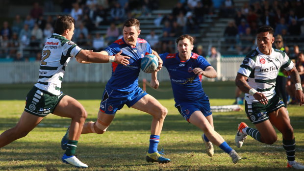 Manly and Warringah squared off in round eight of the Shute Shield. 