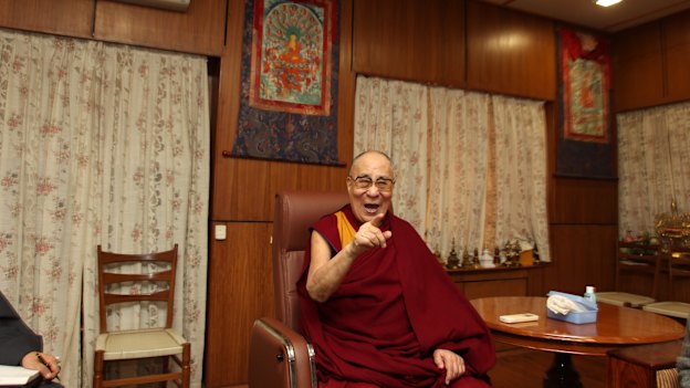 The Dalai Lama in March 2020. 