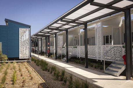 Units at the Mickleham quarantine centre.