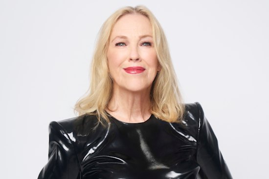 “I’m so glad that we didn’t go further than a date or two,” she says of her frequent comedy collaborator, Eugene Levy. “I don’t believe we’d have the working relationship we have.”