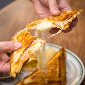 Kimchi jaffle.
