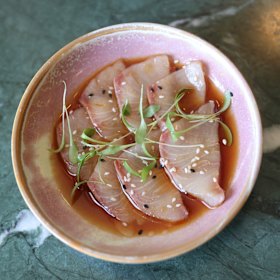 The kingfish at Mya Tiger.