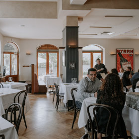 Inside Bistro Gitan.