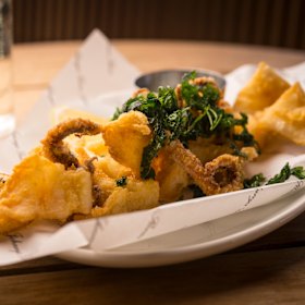 Calamari spiedini.