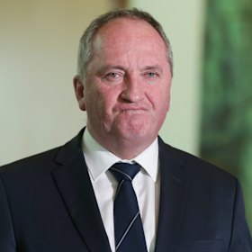 Nationals MP Barnaby Joyce says Barilaro should not have “telegraphed his punches”.