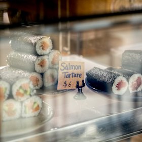 Handrolls at Tochi Deli.